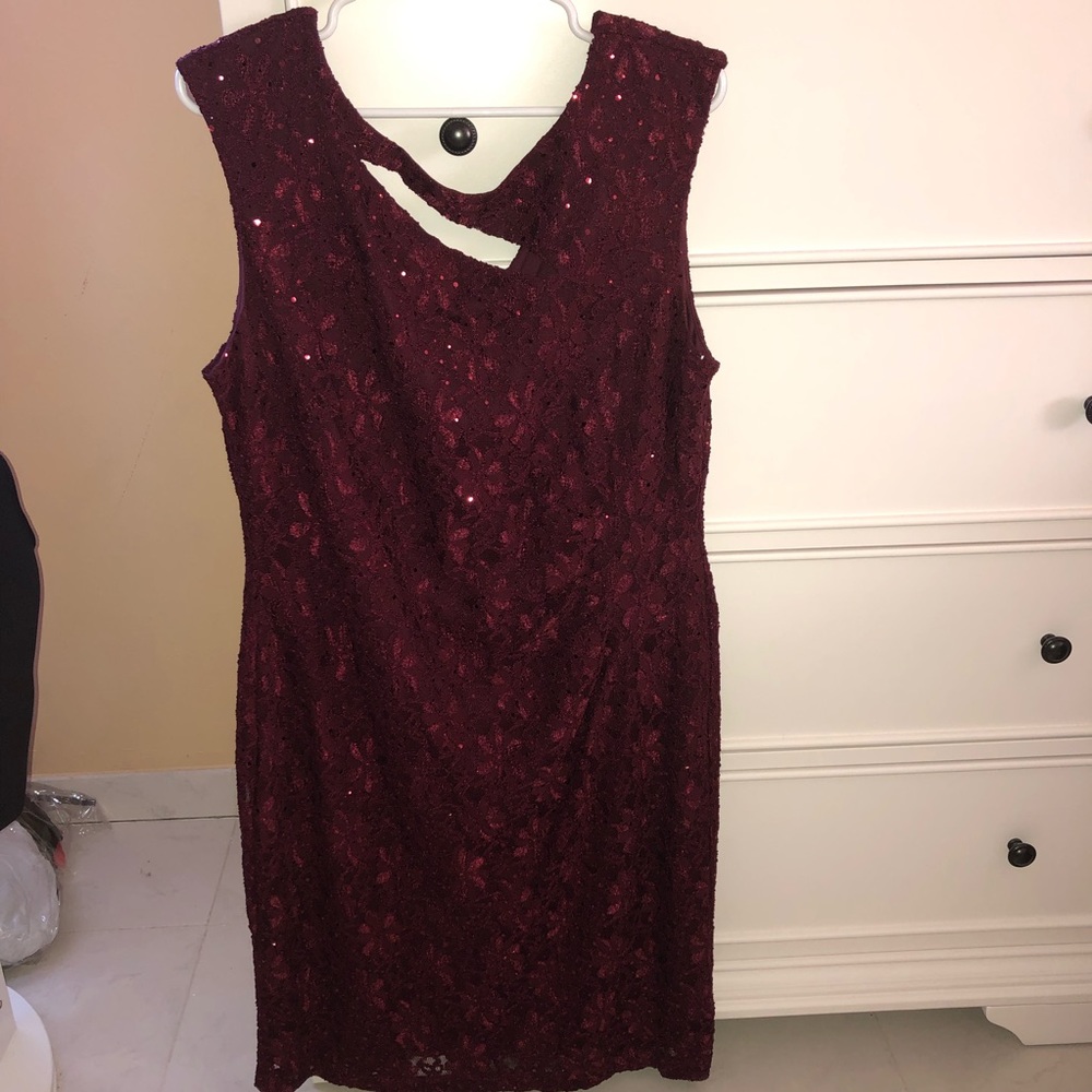 BRAND NEW Marroon Cocktail Dress